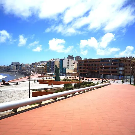 Διαμέρισμα Acogedor En Primera Linea De Playa Canteras